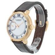 Chopard L.U.C White Dial 18k Rose Gold 44mm Manual Wind Men’s Watch 161963
