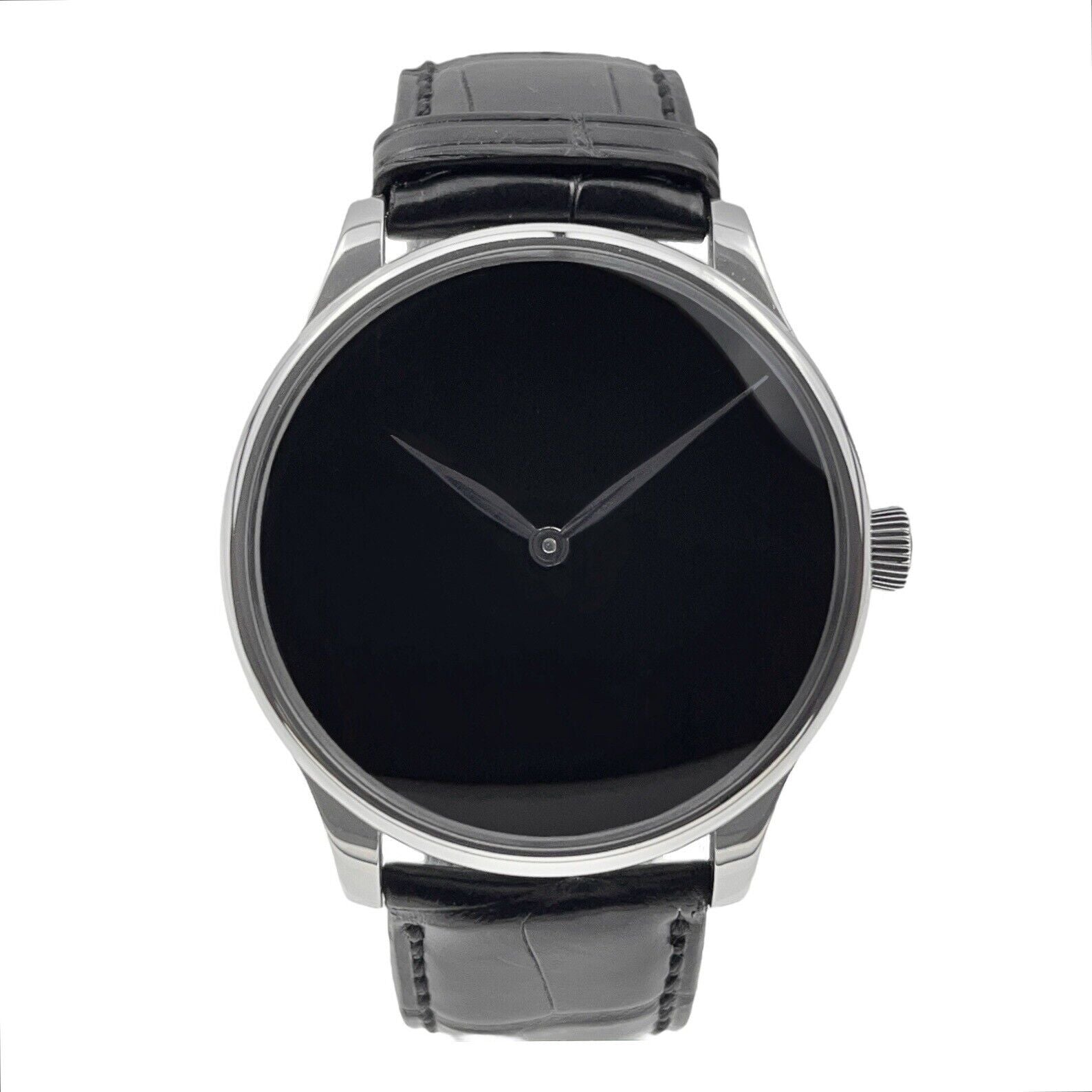 H. Moser Cie Venturer Vanta Black Stainless Steel 43mm Manual Wind Men’s Watch