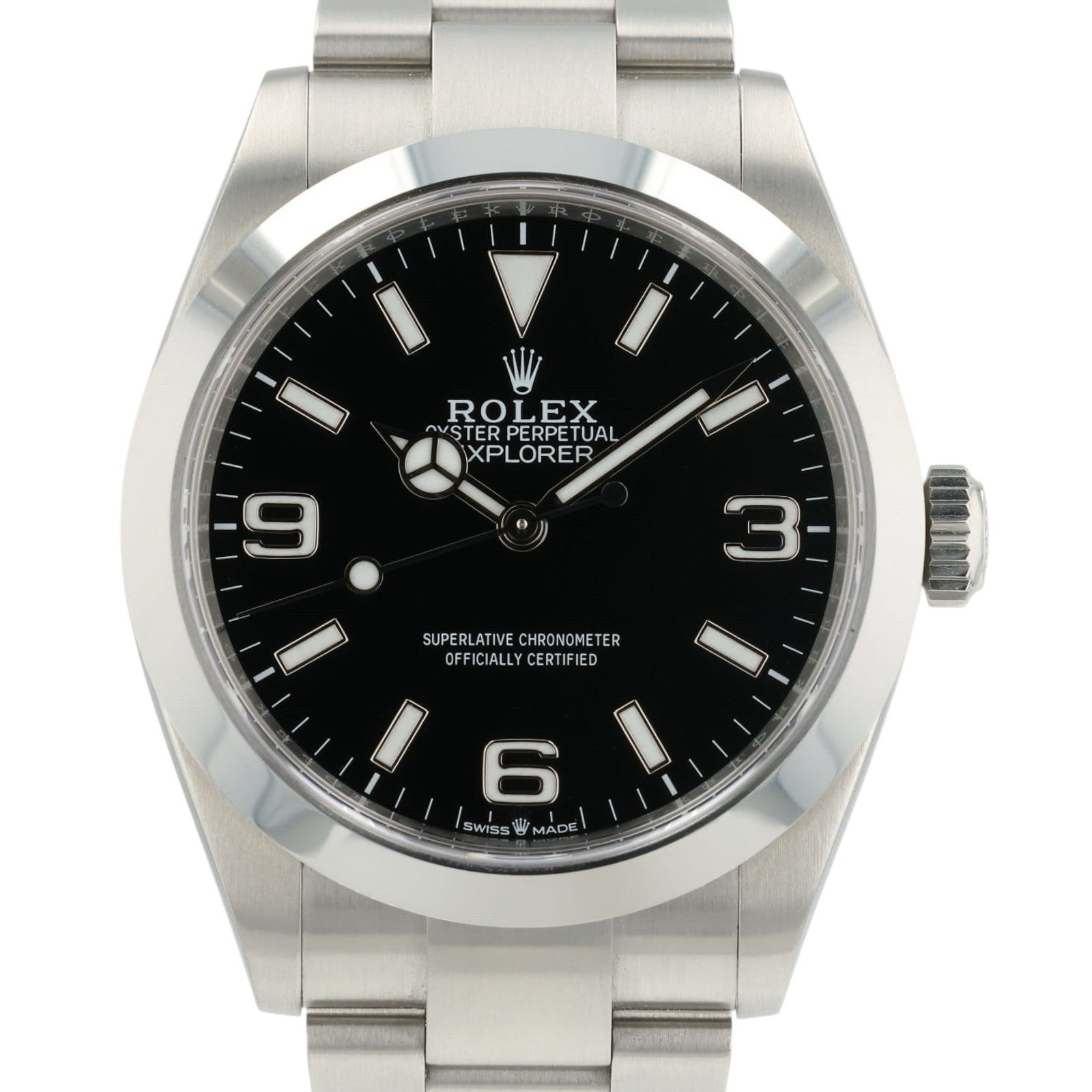Rolex Explorer Black Dial Stainless Steel 40mm Automatic Movement Men’s 224270