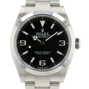 Rolex Explorer Black Dial Stainless Steel 40mm Automatic Movement Men’s 224270