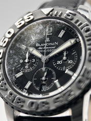 Blancpain Air Command 2285F 40.5mm Men’s Black Dial Automatic Steel Watch