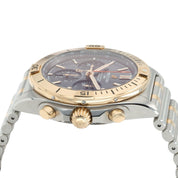 Breitling Chronomat Blue MOP Dial 18k Rose Gold & Steel 42mm Automatic UB0134