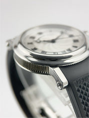 Breguet Marine Stainless Steel Silver Dial 39mm Automatic Men's Watch 5817