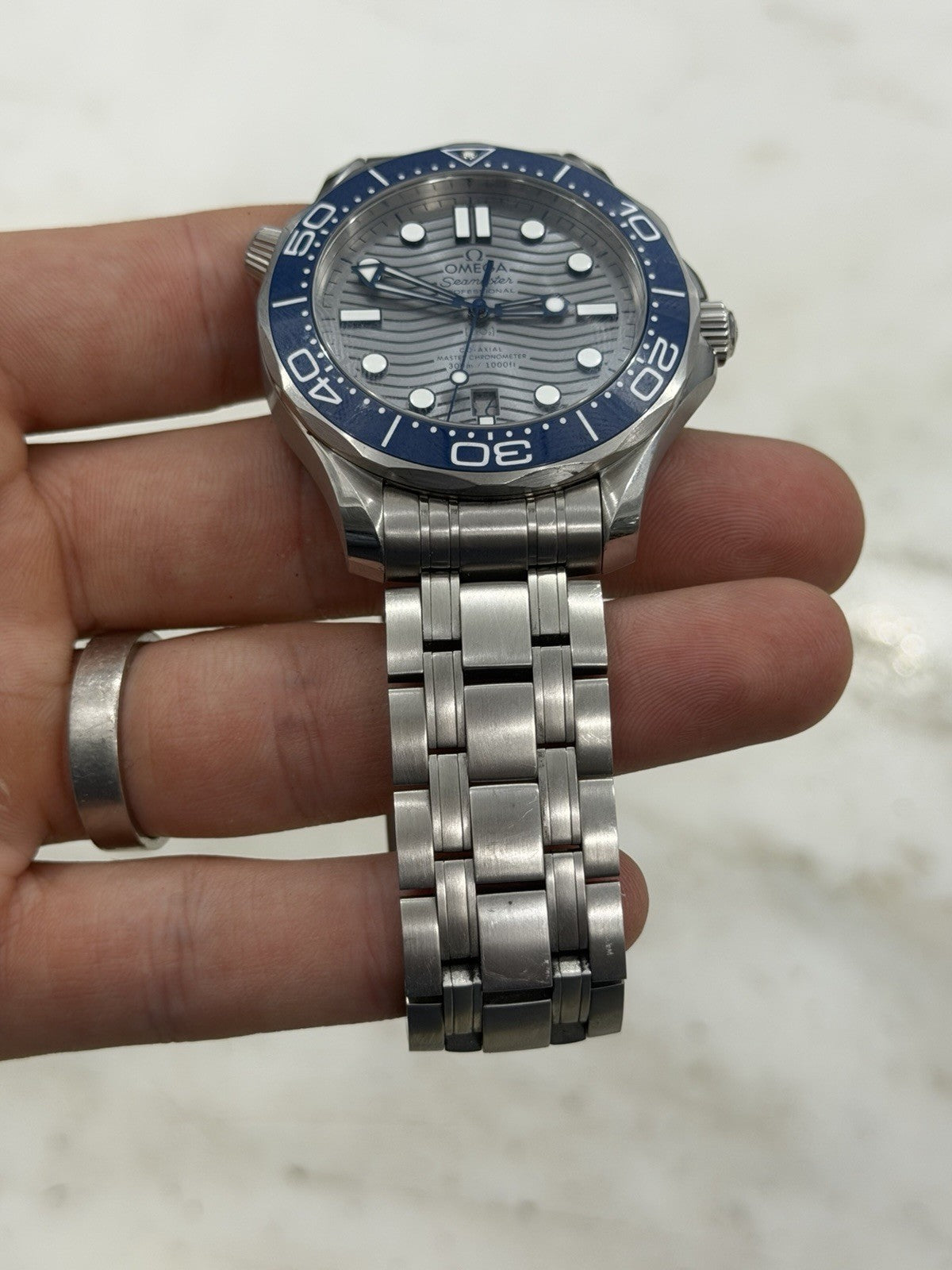 2024 Omega Seamaster Steel Gray Dial 42mm Automatic Watch 210.30.42.20.06.001