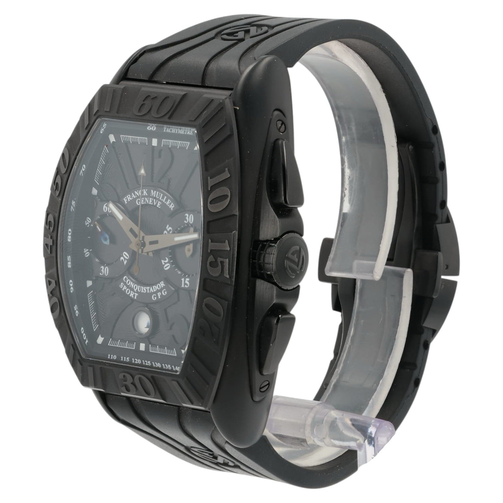 Franck Muller Conquistador Black Dial Titanium 34x48mm Automatic 8900 CC DT GP J