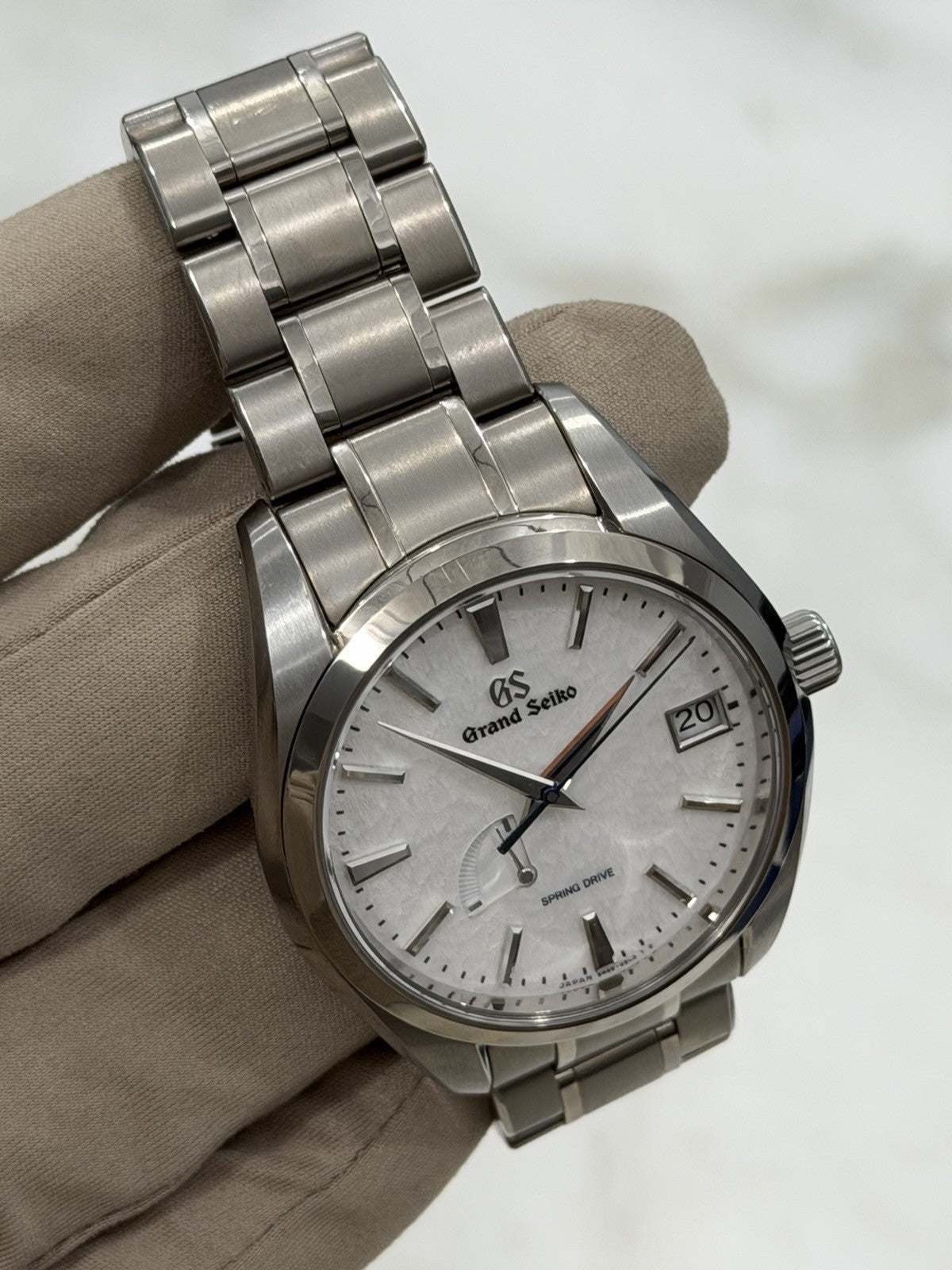 2024 Grand Seiko Spring Drive Snowflake Date Watch SBGA211 Titanium  - Box/Paper