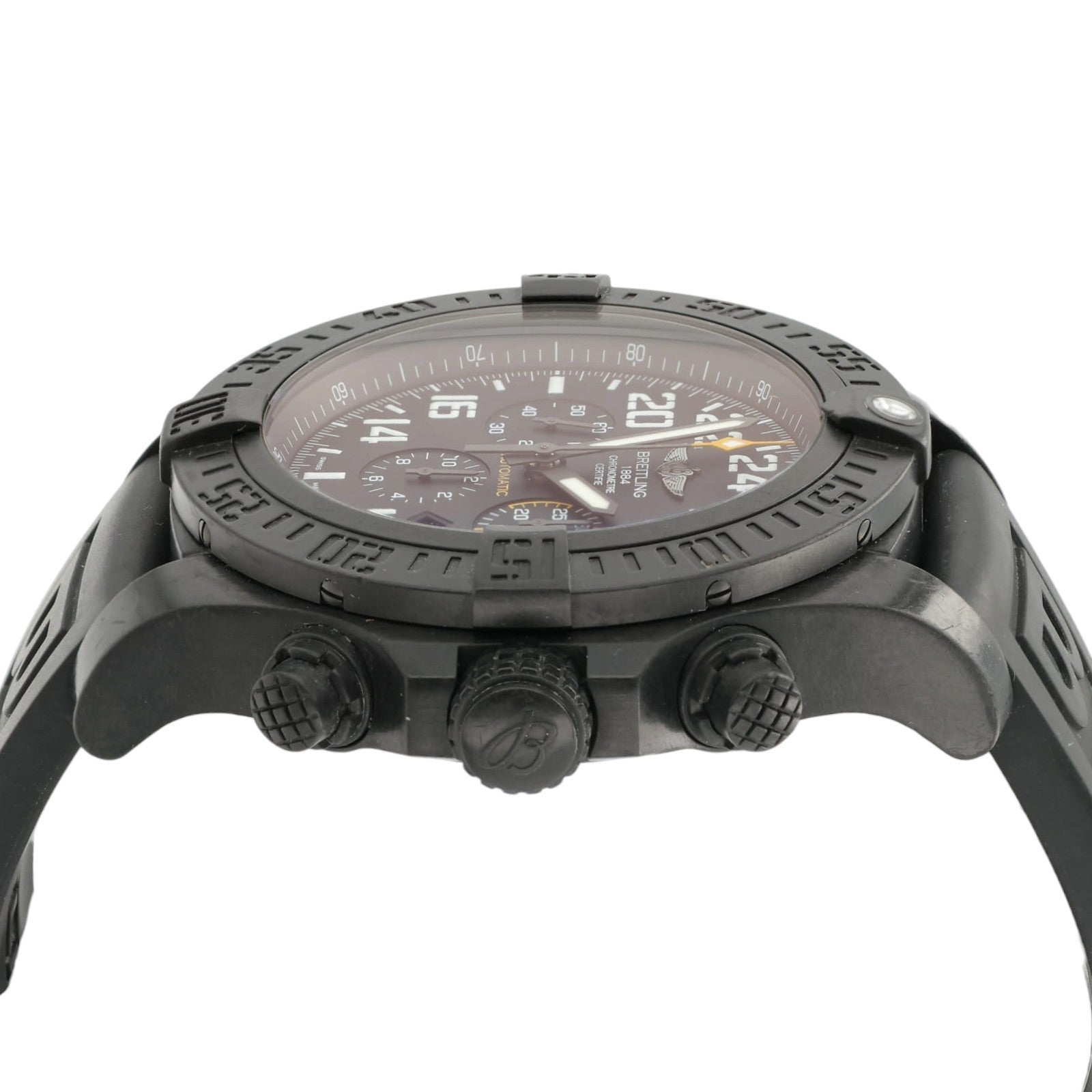Breitling Avenger Hurricane Black Dial Carbon Case 50mm Automatic Mens XB1210