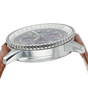 Breitling Navitimer World Stainless Steel Blue Dial 46mm Automatic Mens A24322