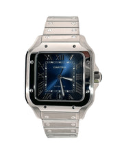 Cartier Santos De Cartier Large 40mm Stainless Steel Blue Dial WSSA0030
