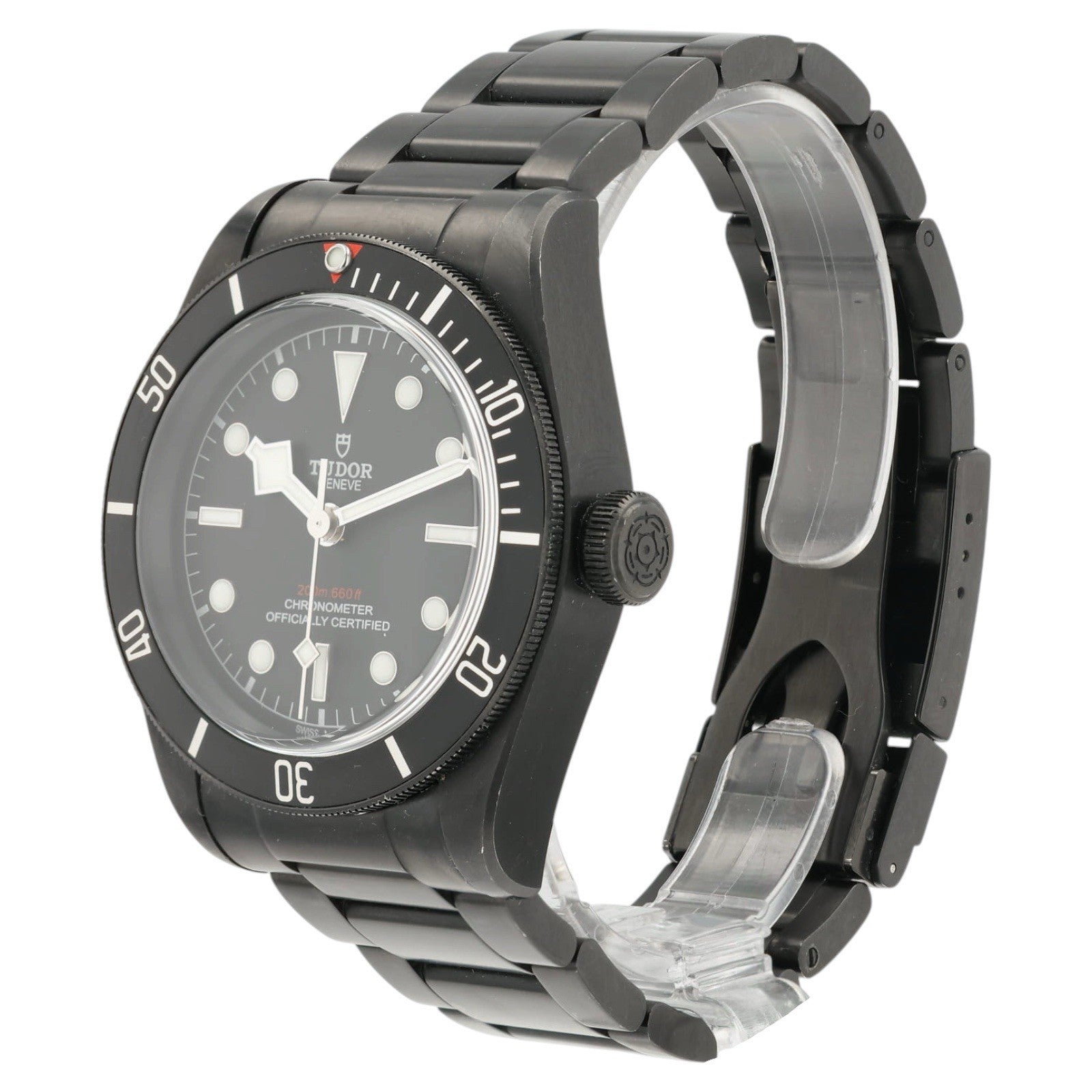 Tudor Black Bay Dark Black Dial PVD Coated Stainless Steel 41mm Men's 79230DK