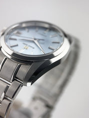 NEW 2025 Grand Seiko Steel Ice Blue Dial 37mm Automatic Mens Watch SBGR325G