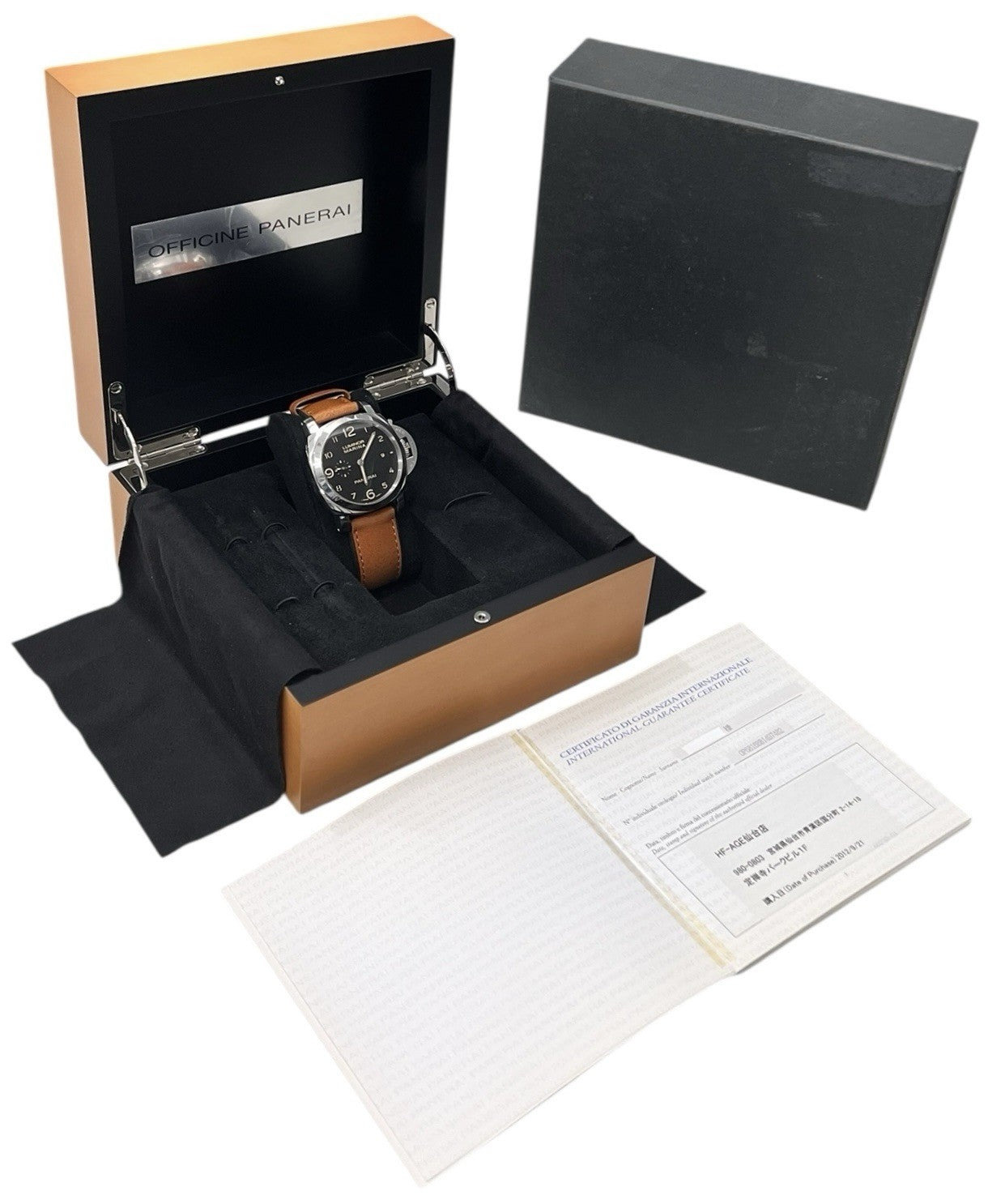 Panerai Luminor Marina Stainless Steel Black Dial 44mm Automatic Mens PAM00359