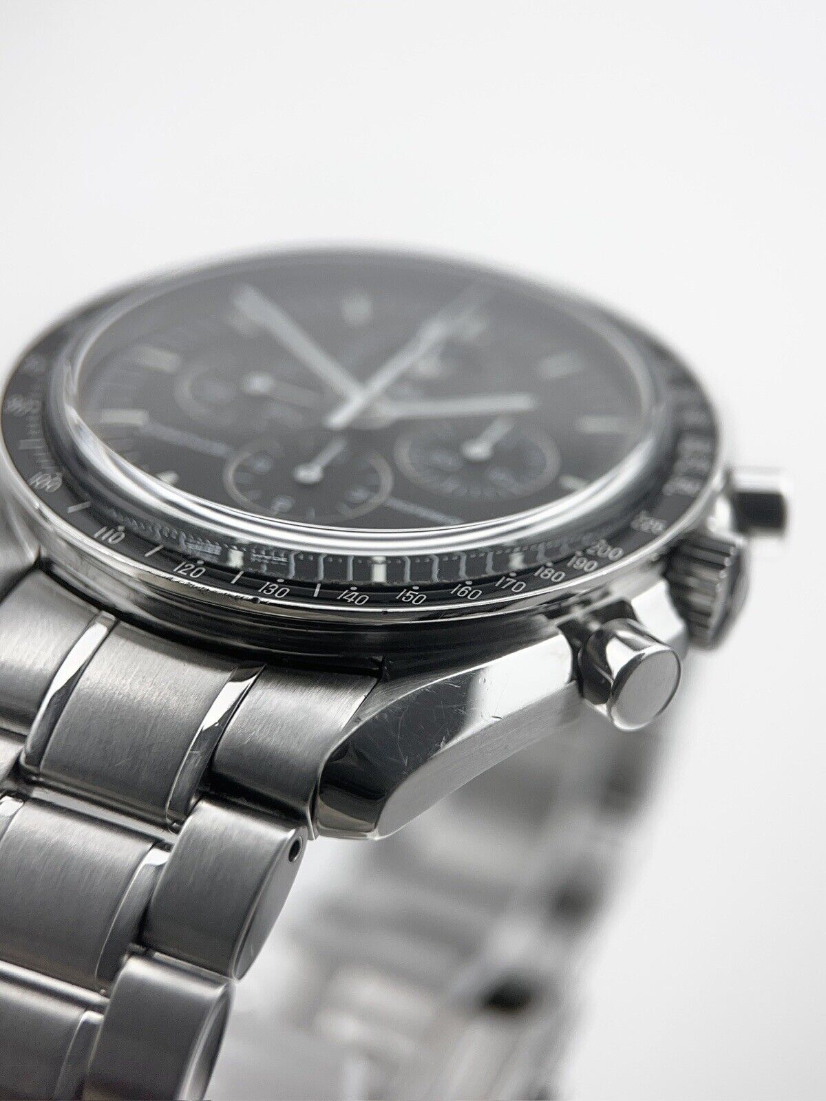 Omega Speedmaster Moonwatch Chrono Manual Steel Mens Watch Ref 3576.50.00 B&P