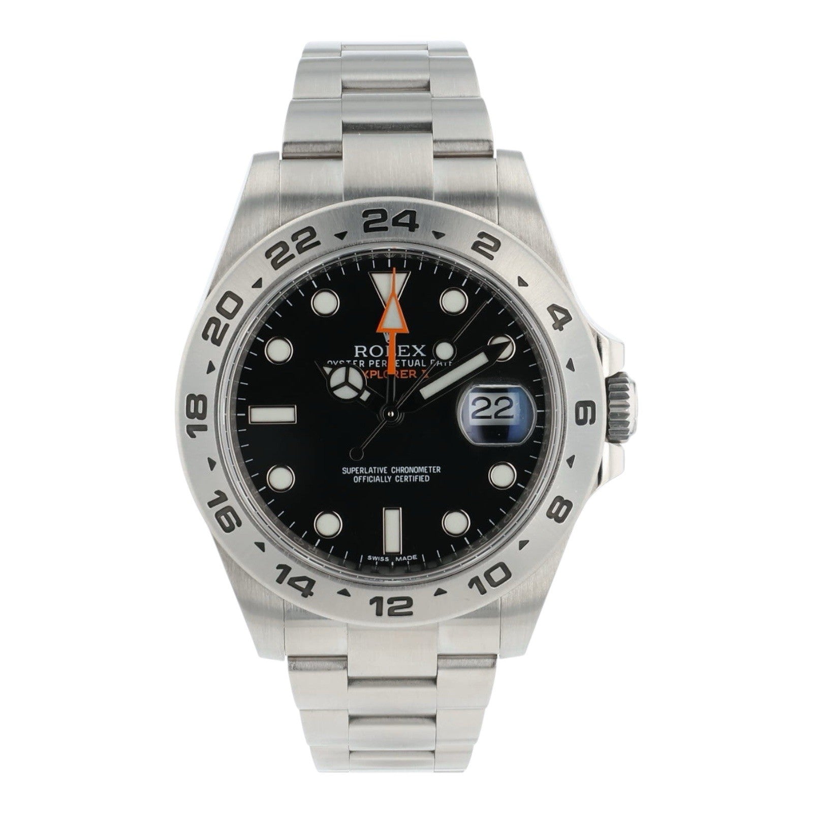 Rolex Explorer II Stainless Steel Black Dial 42mm Automatic Men’s Watch 216570