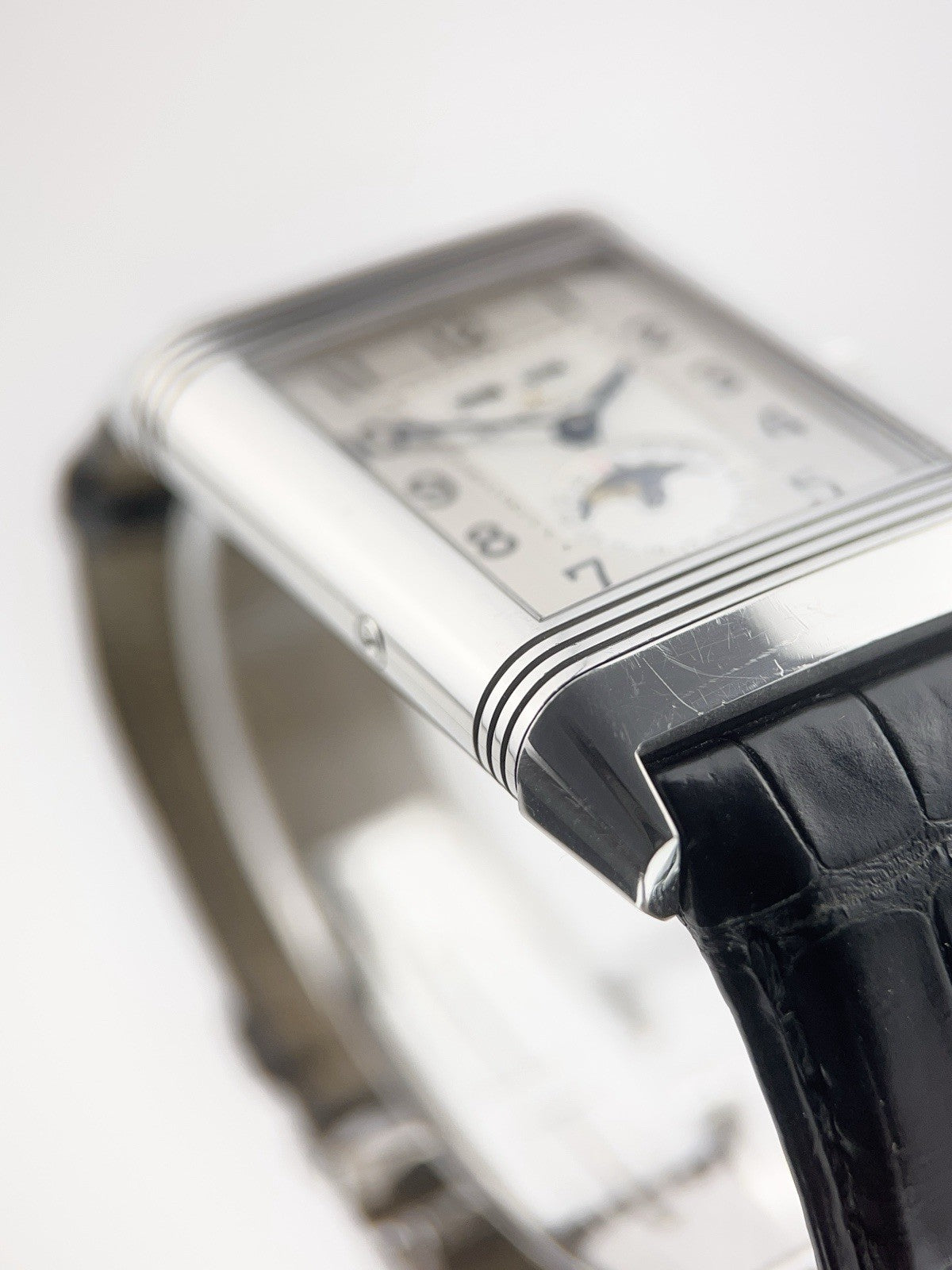 Jaeger-LeCoultre Reverso Stainless Steel Silver Dial Manual Wind Watch Q3758420