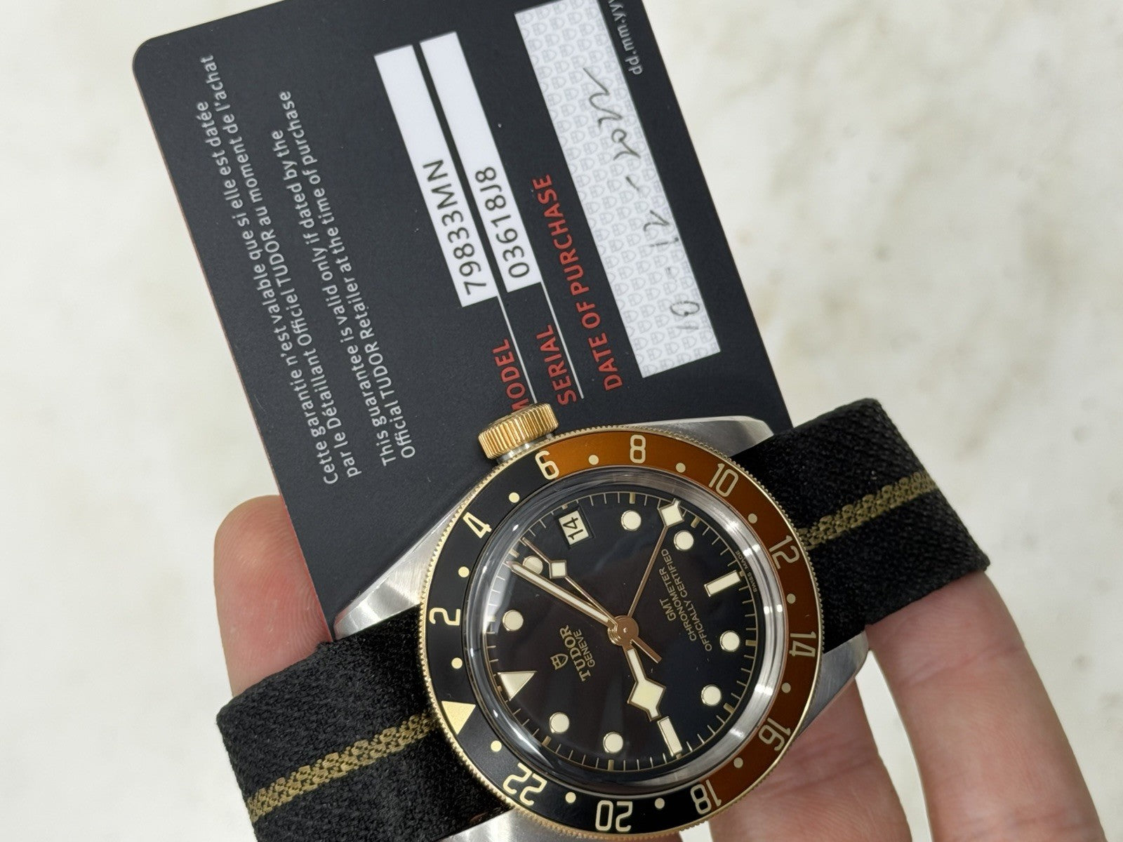 Tudor Black Bay “Rootbeer” Black Dial Automatic Movement 41mm Mens 79833MN