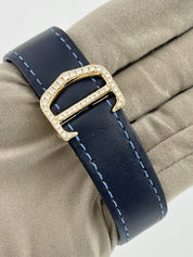 Cartier Roadster 18k Yellow Gold Silver Dial 38mm Automatic Men's Watch W62003V2
