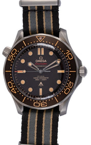 Omega Seamaster NTTD James Bond 007 No Time To Die Watch - 210.92.42.20.01.001