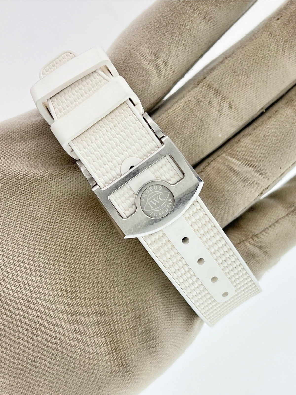 IWC Pilot Top Gun Chronograph Black Dial "Lake Tahoe" White Ceramic 44mm Watch