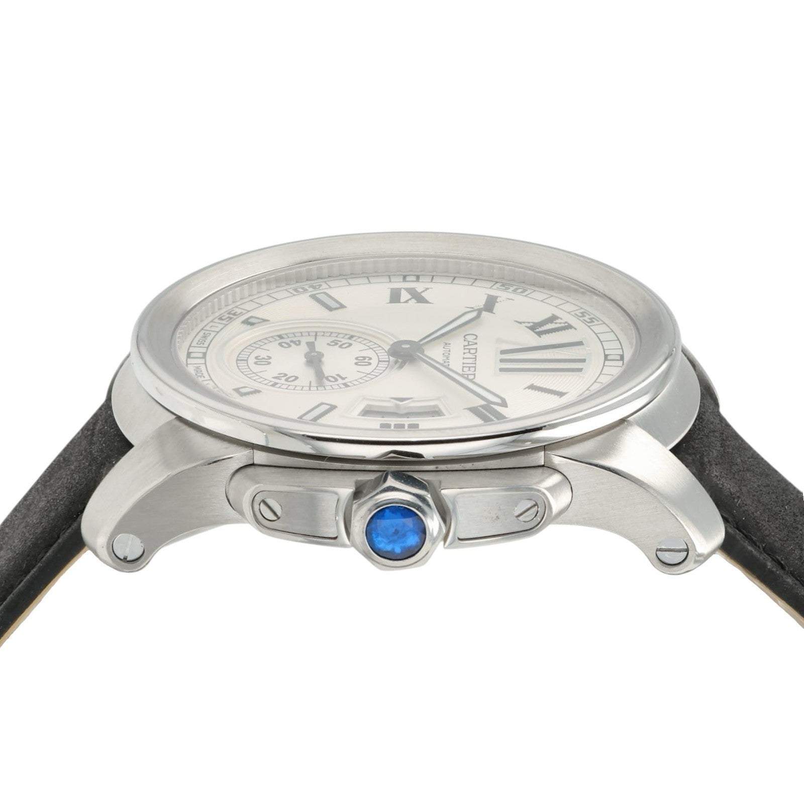 Cartier Calibre de Cartier Silver Dial Steel 42mm Automatic Men’s Watch W7100037