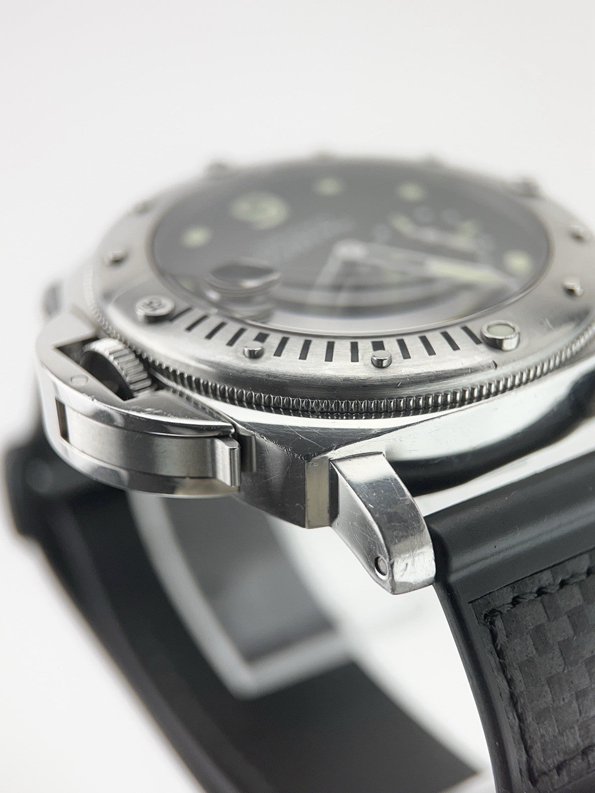 Panerai Luminor Submersible Steel Black Dial 44mm Automatic Mens Watch PAM00024