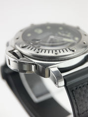 Panerai Luminor Submersible Steel Black Dial 44mm Automatic Mens Watch PAM00024