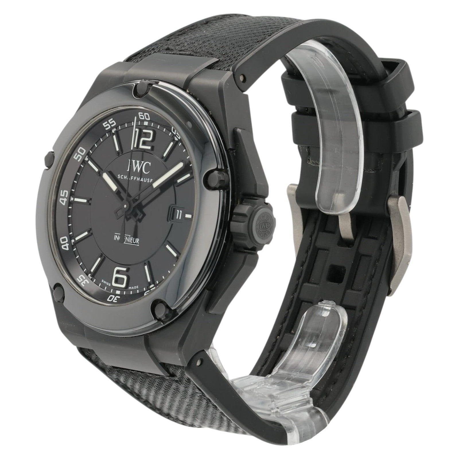 IWC Ingenieur AMG Black Series Black Dial Ceramic 46mm Automatic Mens IW322503