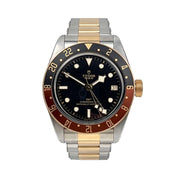 NEW 2022+ Tudor Black Bay GMT S&G Black Dial Steel and Men's Watch M79833MN-0001