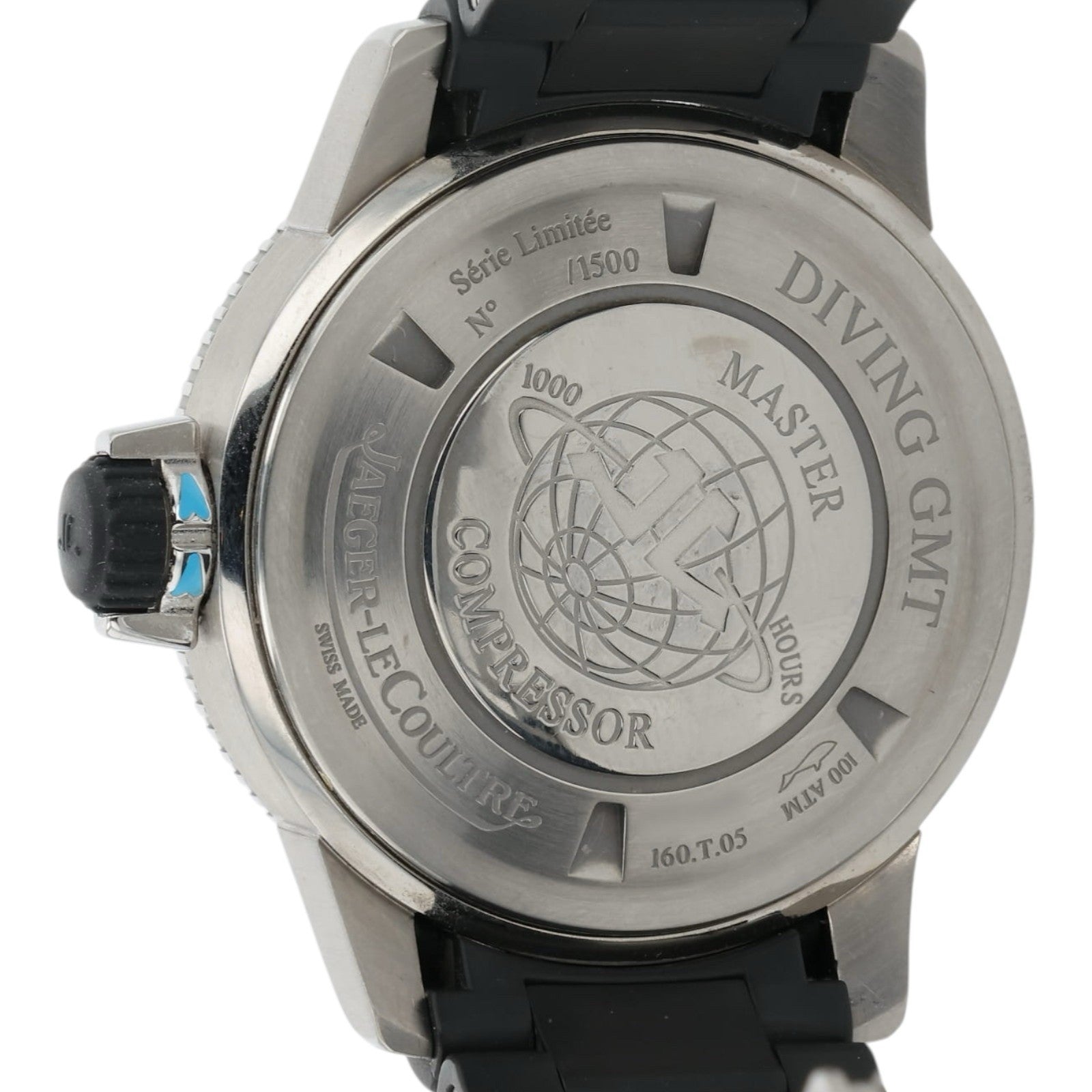 Jaeger-LeCoultre Black Dial Titanium 44mm Automatic Men’s Watch Q187T670