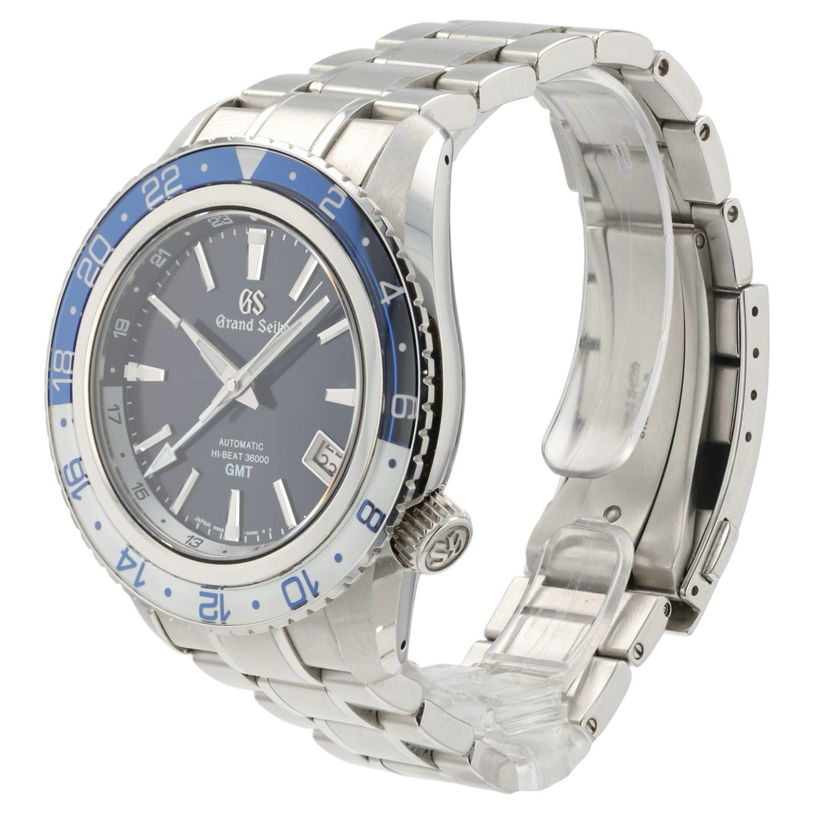 Grand Seiko Blue Dial Stainless Steel 44.2mm Automatic Men’s Watch SBJ237