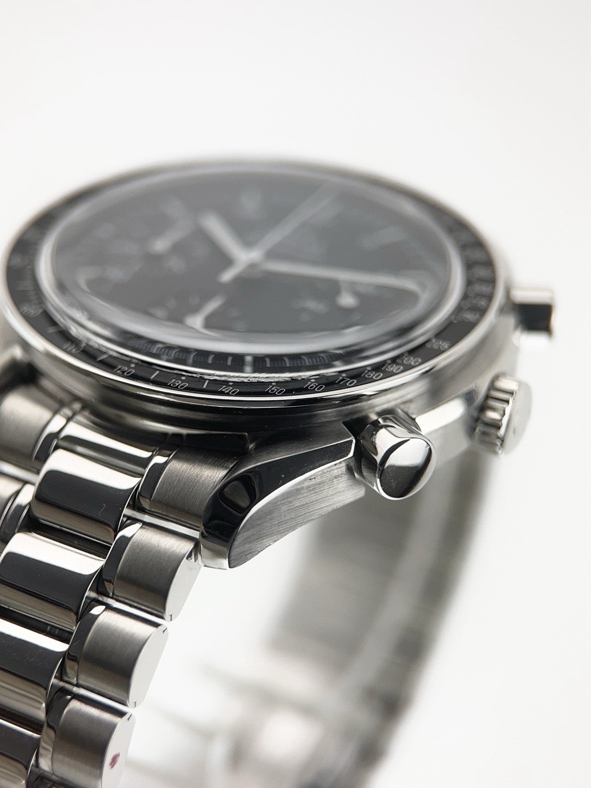 Omega Speedmaster Stainless Steel Black Dial 39mm Automatic Men’s Watch 3510.50