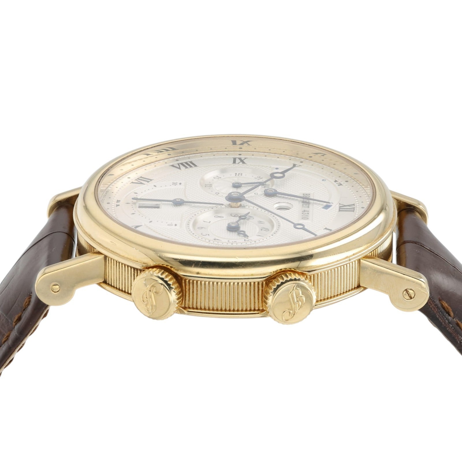 Breguet Classique Alarm Silver Dial 18k Yellow Gold 39mm Automatic Mens 5707BA