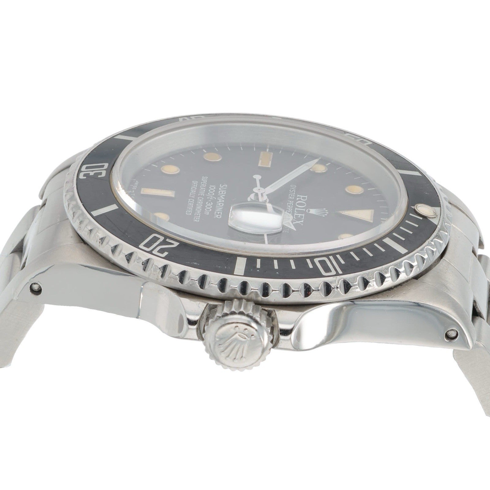 Rolex Submariner Date Stainless Steel Black Dial 40mm Automatic Mens Watch 16610