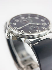Ulysse Nardin Stainless Steel Black Dial 41mm Automatic Men’s Watch 263-66