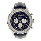 Breitling Navitimer GMT Stainless Steel Black Dial 48mm Automatic Men’s AB0441