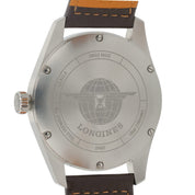 Longines Spirit Stainless Steel Black Dial 42mm Automatic Mens Watch L38114530