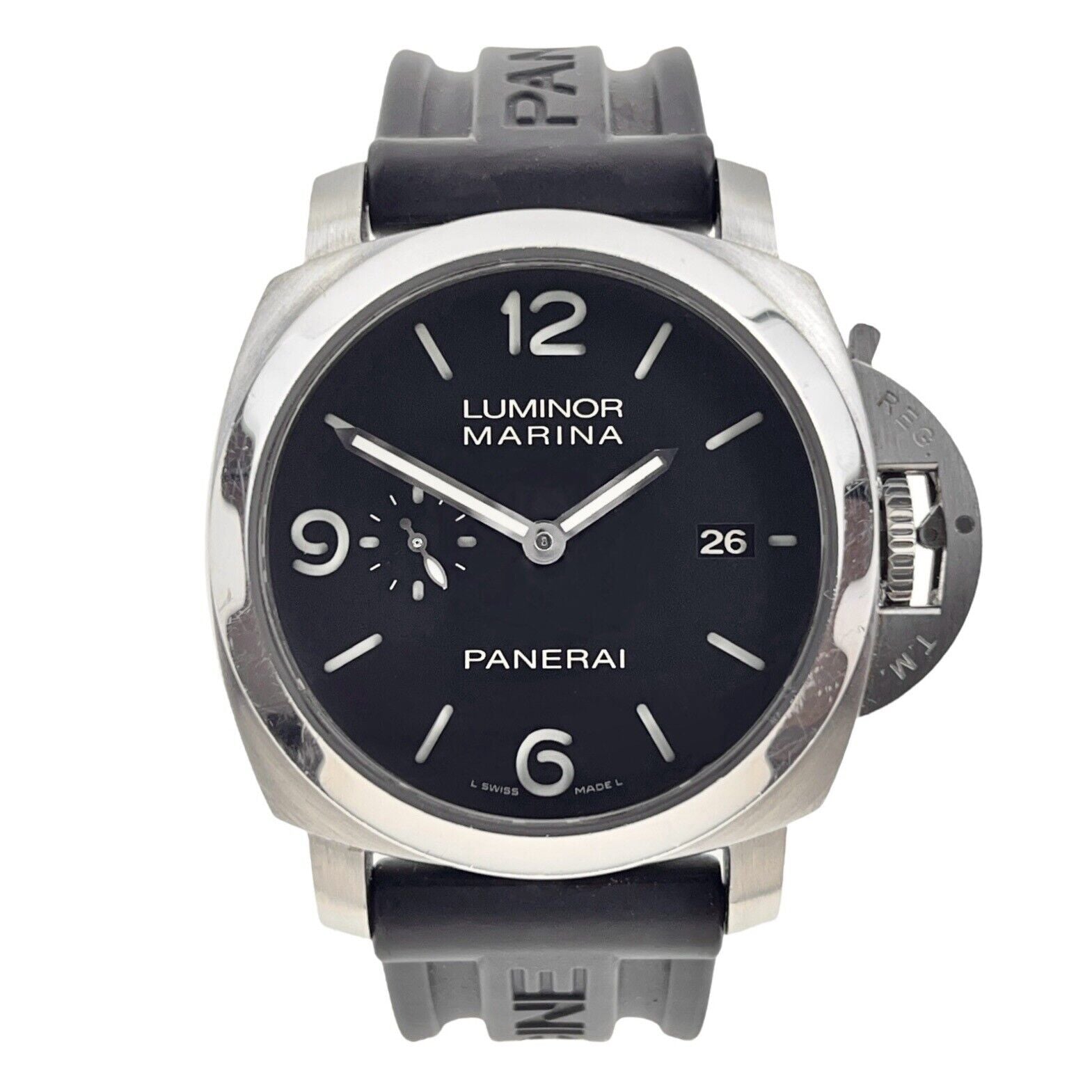 Panerai Luminor Marina 1950 3 Days Steel 44mm Automatic Mens Watch PAM00312