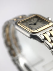 Cartier Panthere Gold & Steel Silver Dial 22mm Quartz Women’s Watch W25029B6