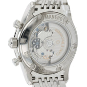 Bucherer Manero Flyback Blue Dial Stainless Steel 43mm Automatic Men’s 10919.08