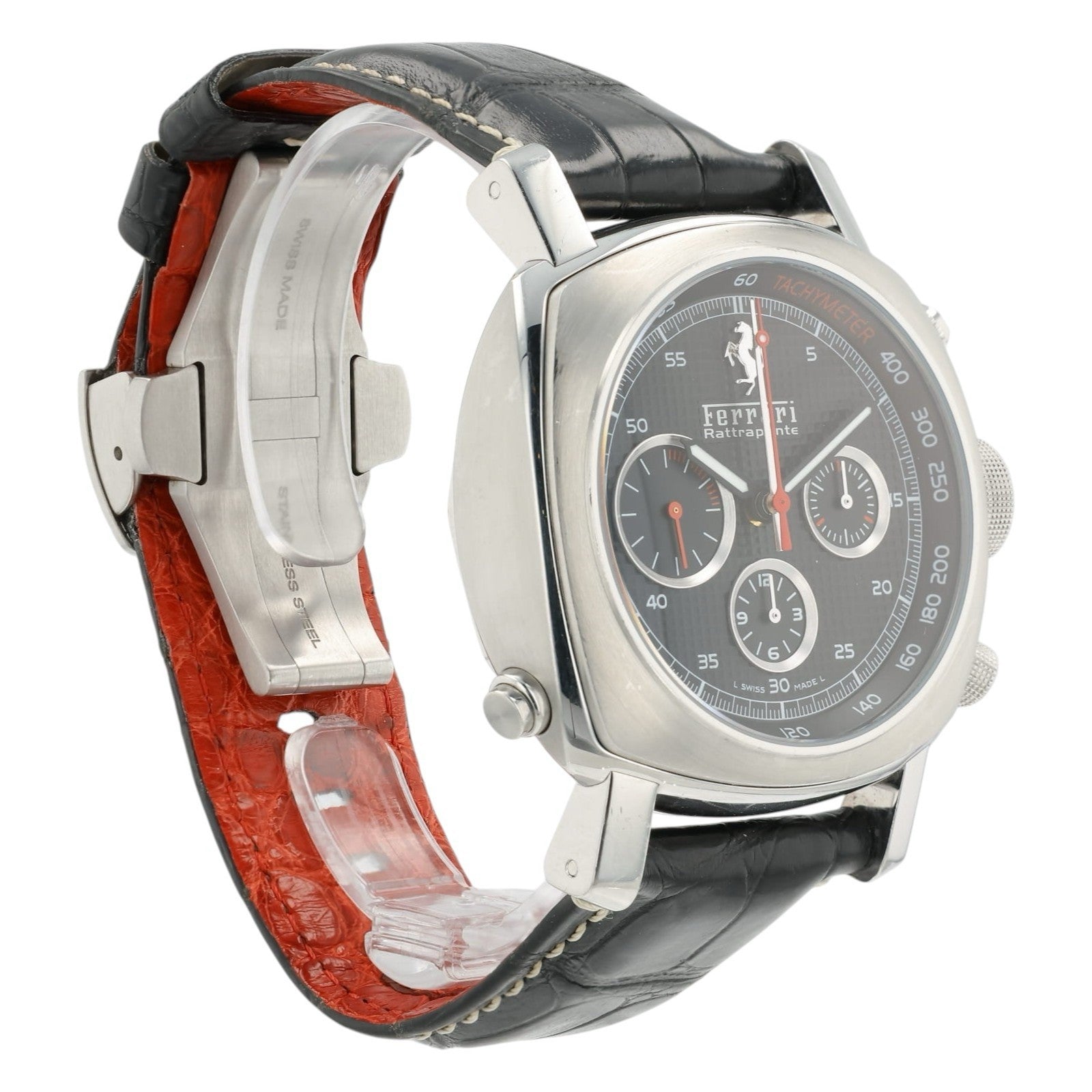 Panerai Ferrari Granturismo Black Dial Steel 44mm Automatic Mens Watch FER00005