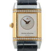 Jaeger LeCoultre Duetto 18k Yellow Gold Silver Dial 19x33mm Manual Wind 266.5.44