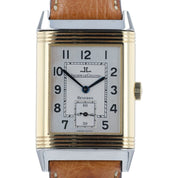 Jaeger-LeCoultre Reverso 18k Yellow Gold & Steel Silver Dial 26x42mm 270.8.62