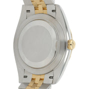 Rolex Datejust Black Dial Gold & Steel 41mm Automatic Movement Mens Watch 126333