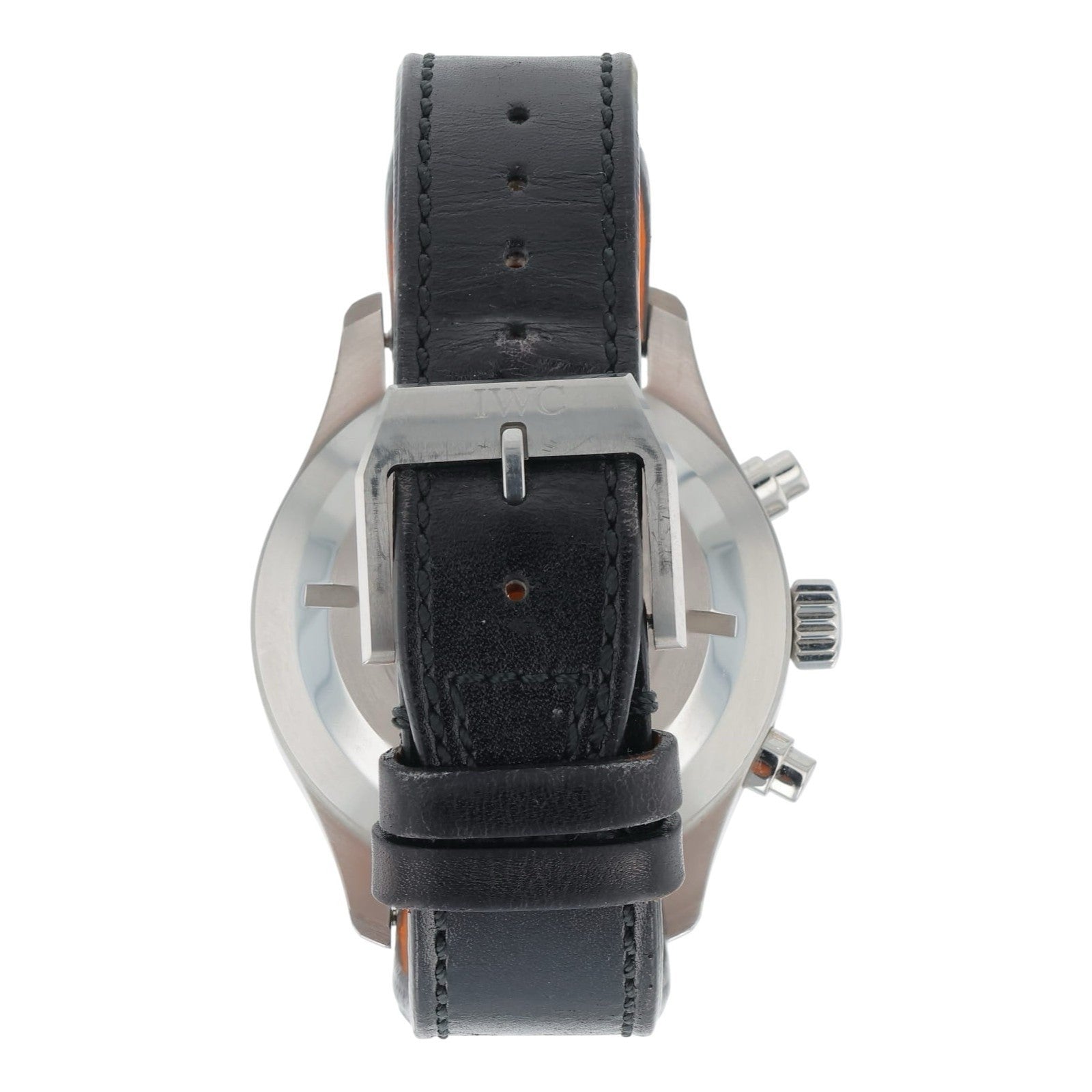 IWC Pilot Chronograph Stainless Steel Black Dial 43mm Automatic Mens IW377709