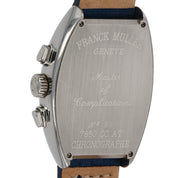Franck Muller Cintree Curvex Steel Silver Dial 35mm Automatic Men’s Watch 7850CC