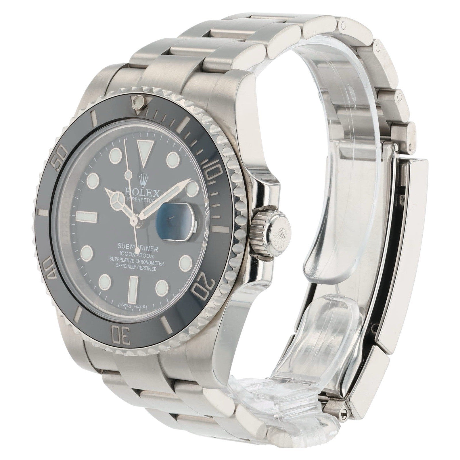 Rolex Submariner Stainless Steel Black Dial 40mm Automatic Mens Watch 116610LN