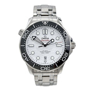 Omega Seamaster White Dial Men's Automatic 42mm Watch 210.30.42.20.04.001 - B/P