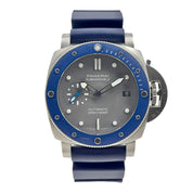 Panerai Luminor Submersible Blue Dial Ref PAM00959 42mm Automatic Mens Watch B&P