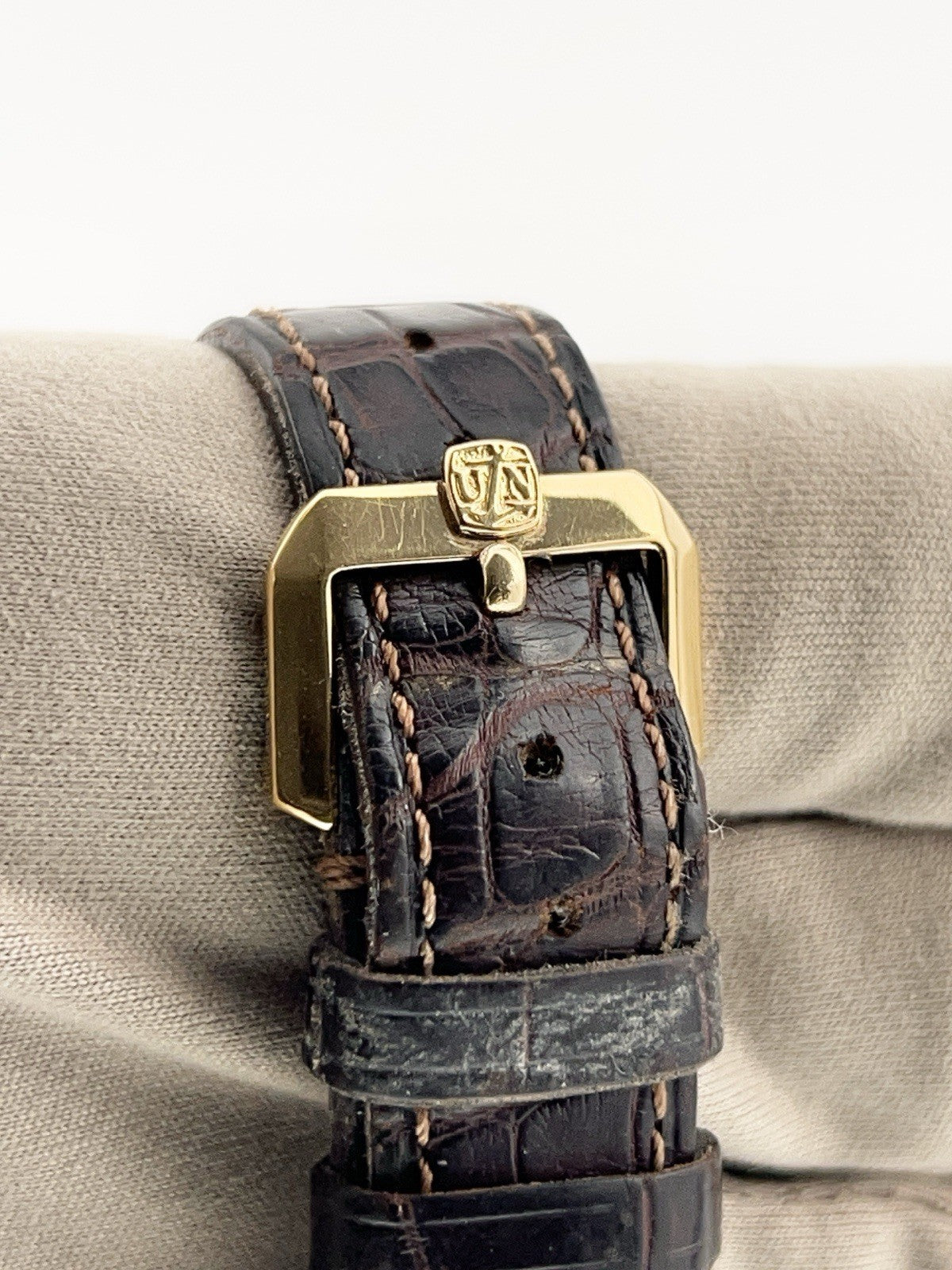 Gold Ulysse Nardin Michelangelo 181-42 MOP Dial | Birmingham Luxury Watches Birmingham, Michigan