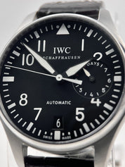 IWC Big Pilot Black Dial 46mm 7 Day Power Reserve IW500401 Automatic Watch B&P